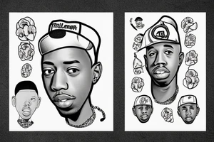 911/Mr. Lonely Tyler The Creator tattoo idea