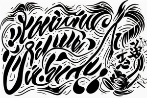 palabra resiliencia en chino tattoo idea