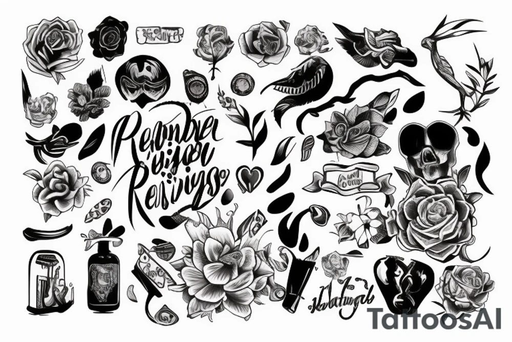 palabra resiliencia en ingles tattoo idea