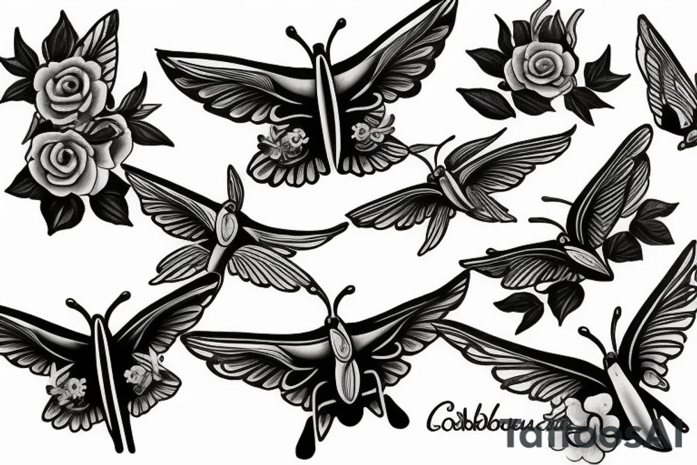 colibri tattoo idea