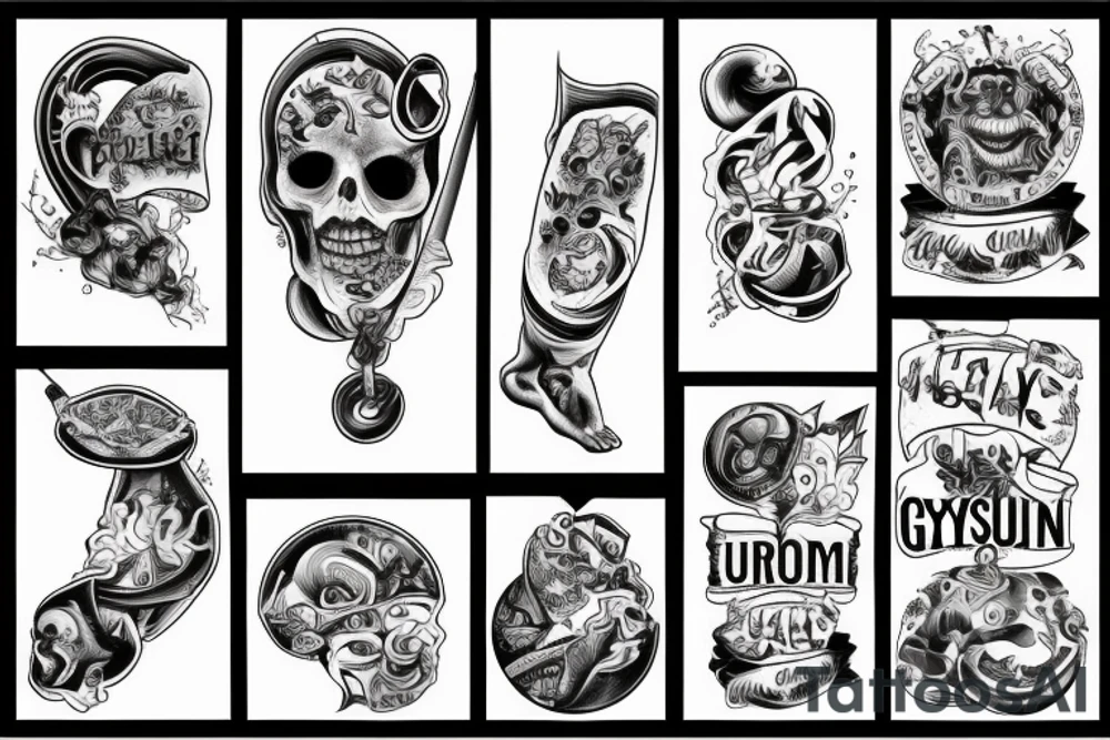 Something related to the gym tattoo idea