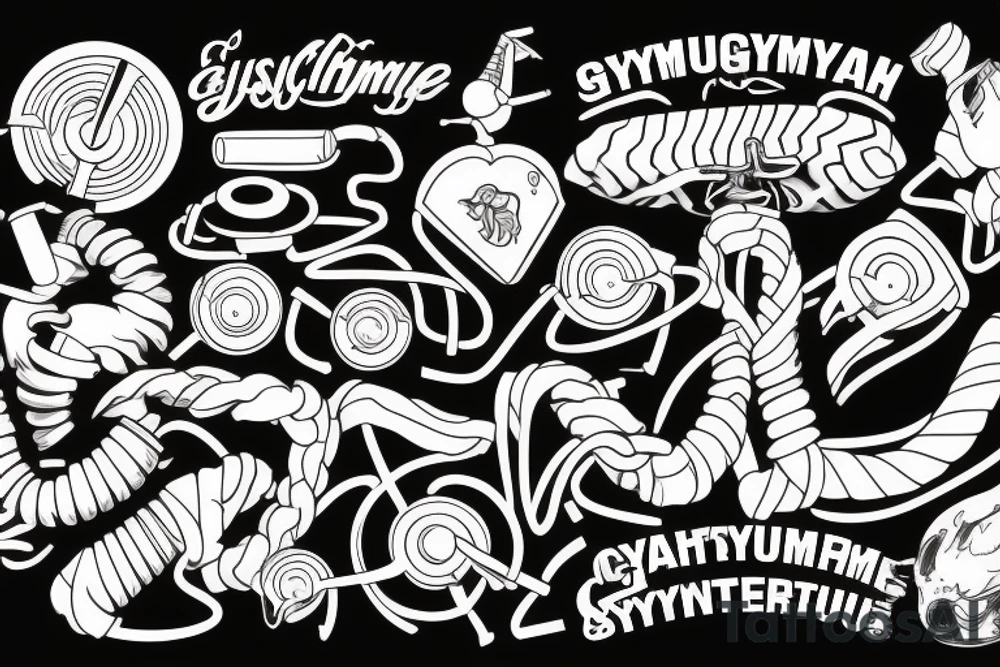 Something related to the gym tattoo idea
