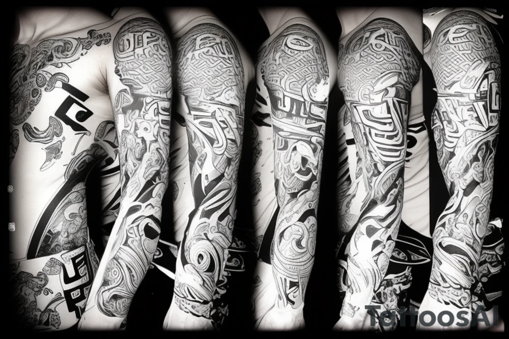 Jiu jitsu tattoo idea