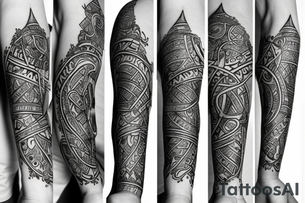 slavic runes tattoo idea