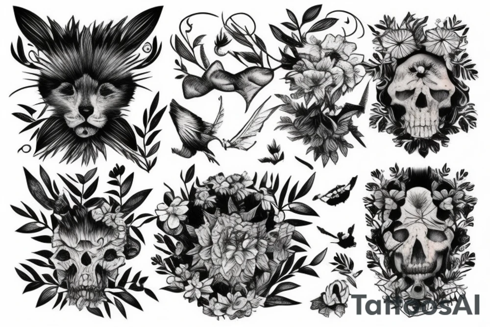 Outdoor nature tattoo idea