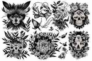 Outdoor nature tattoo idea