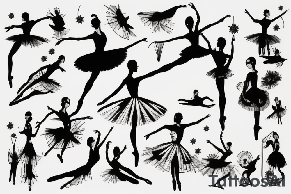 Ballerina tattoo idea