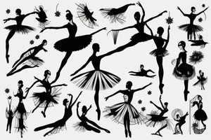 Ballerina tattoo idea