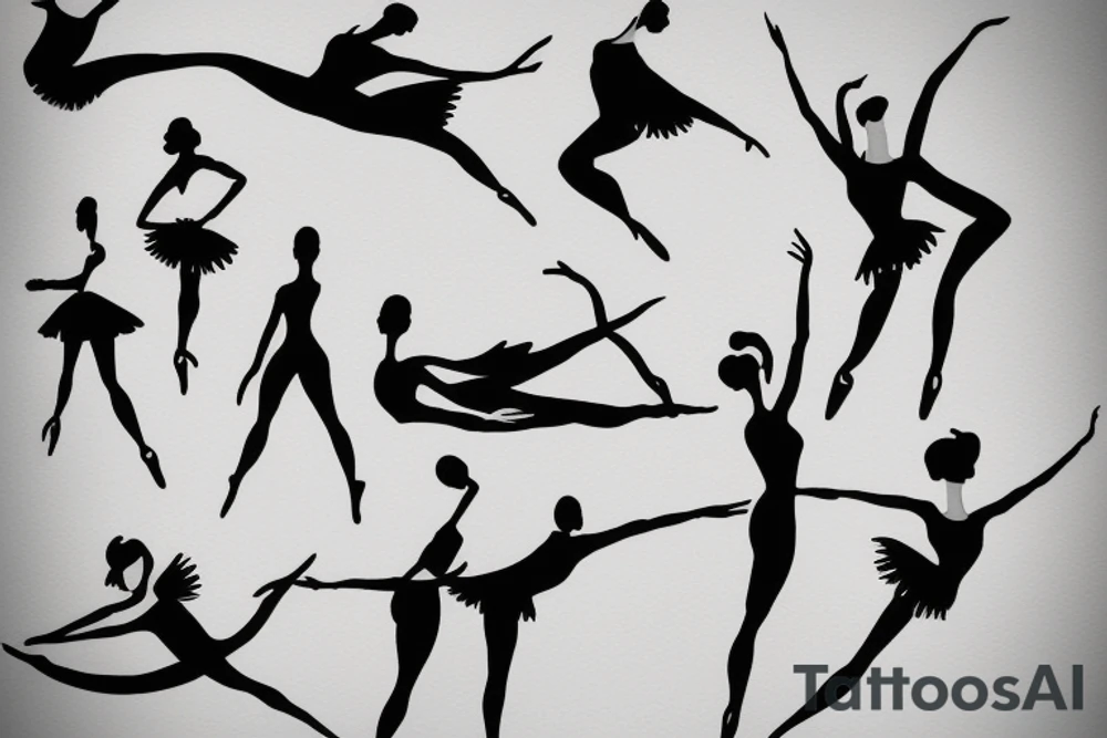 Ballerina tattoo idea