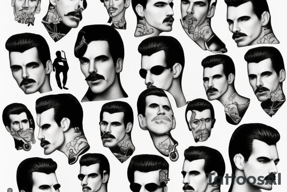 Mr.Fahrenheit 
Freddie Mercury tattoo idea