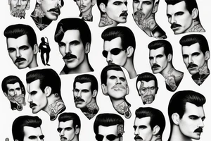 Mr.Fahrenheit 
Freddie Mercury tattoo idea