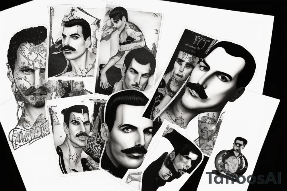 Mr.Fahrenheit 
Freddie Mercury tattoo idea