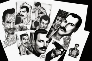 Mr.Fahrenheit 
Freddie Mercury tattoo idea