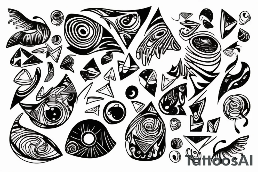 ojo humano tattoo idea