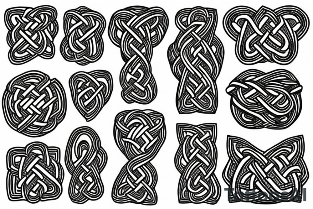 viking knotwork, horse tattoo idea