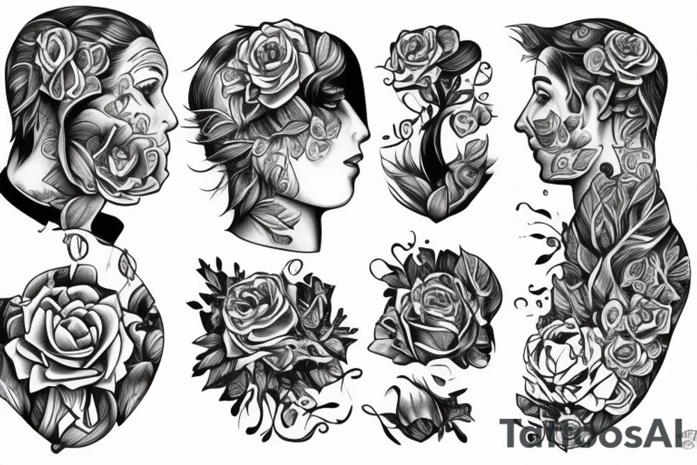 The feeling a person gets when they are trying to breathe in life but it’s going by so fast tattoo idea