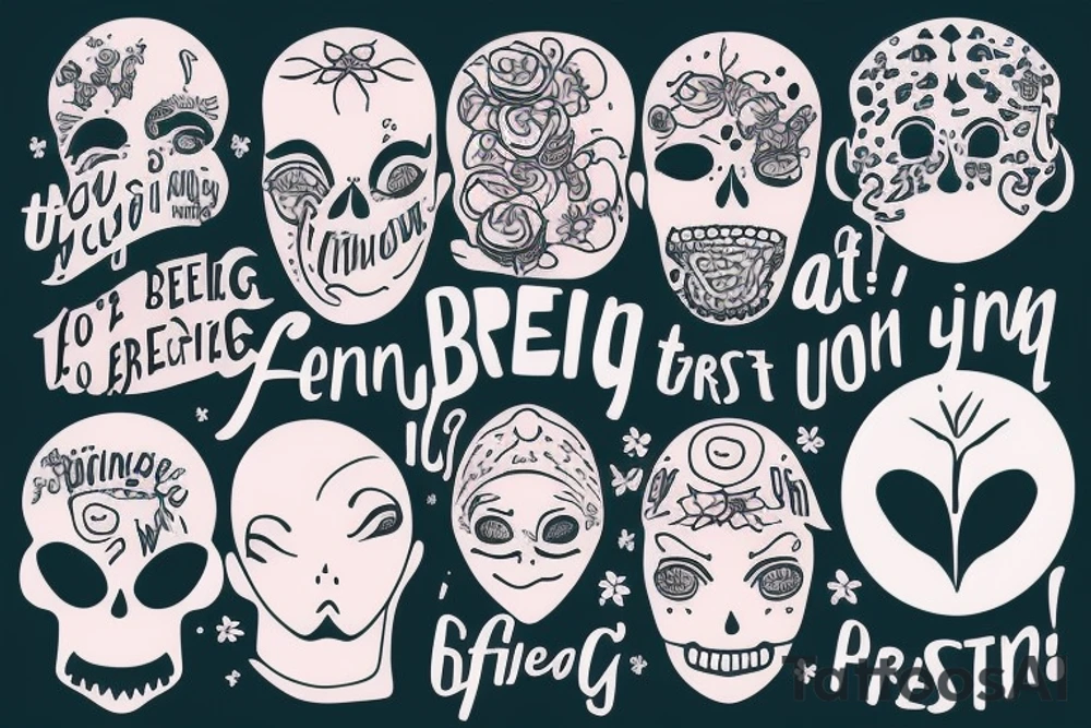 The feeling a person gets when they are trying to breathe in life but it’s going by so fast tattoo idea