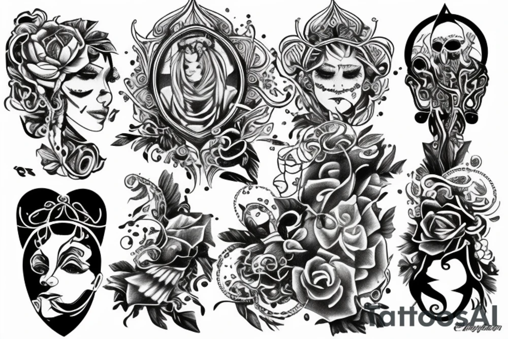 Trusting in the divine tattoo idea