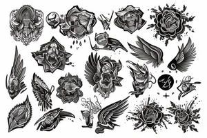 Trusting in the divine tattoo idea
