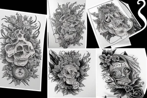 Neo traditional tattoo idea