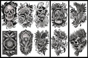 Neo traditional tattoo idea