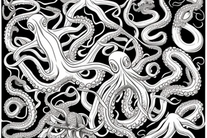 Neo traditional octopus tattoo idea