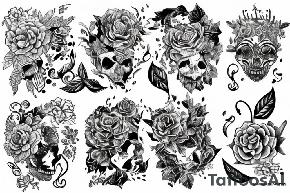 Молния tattoo idea