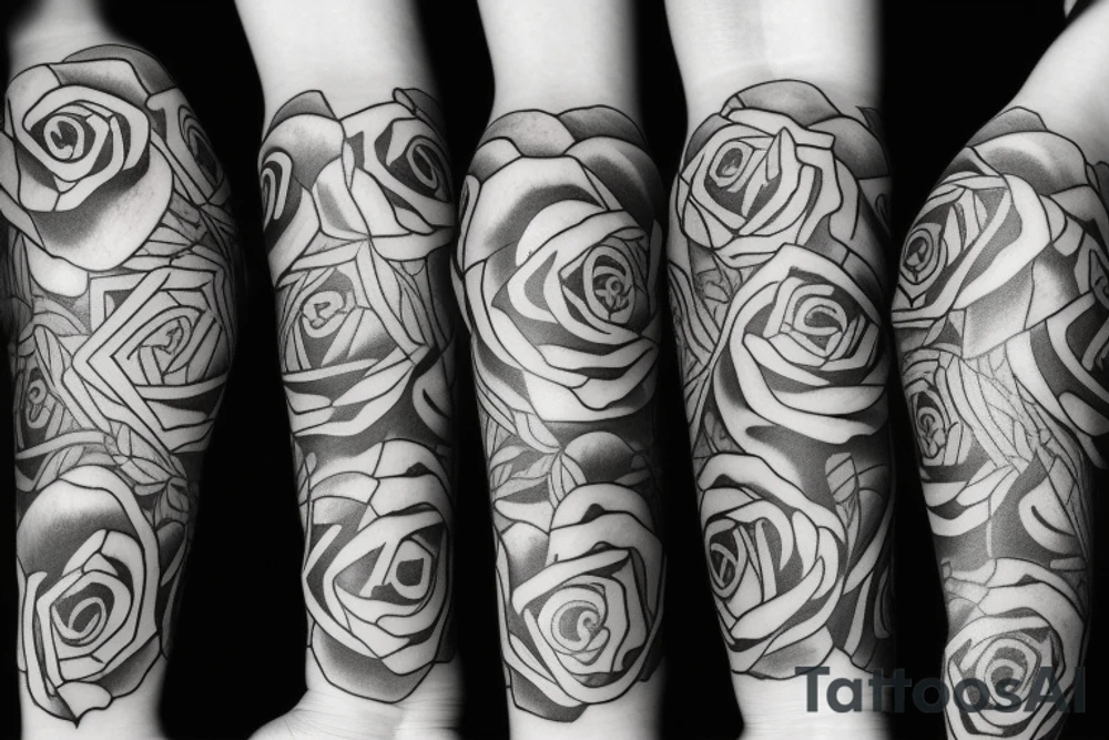 roses tattoo idea