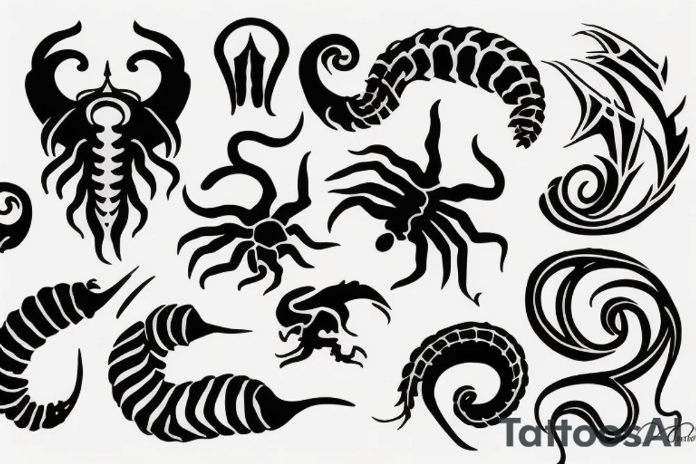 Scorpio tattoo idea