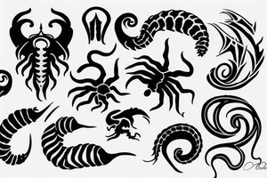 Scorpio tattoo idea