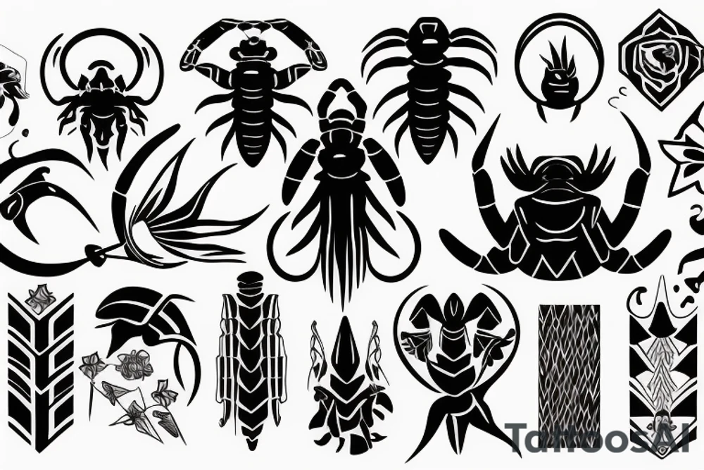 Scorpio tattoo idea
