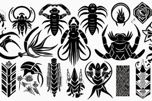 Scorpio tattoo idea