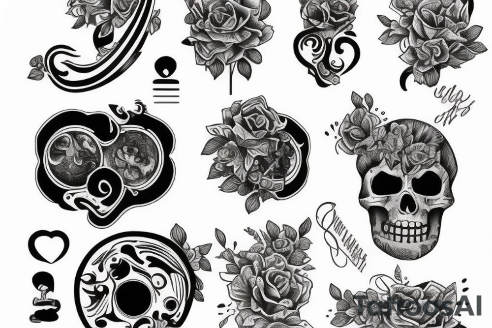 Classy rich teen tattoo idea