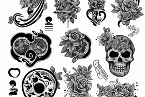 Classy rich teen tattoo idea