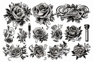 Classy rich teen tattoo idea