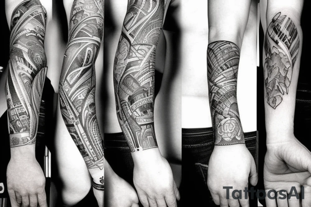 Bisexual masculine teen tattoo idea