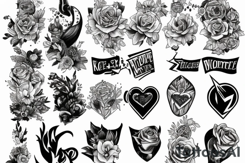 Bisexual masculine teen tattoo idea