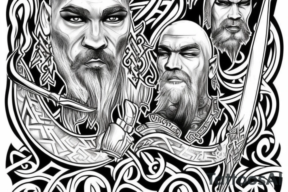 dogo argentino 
vikings tattoo idea