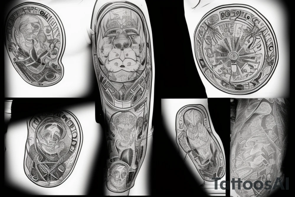 dogo argentino tattoo idea