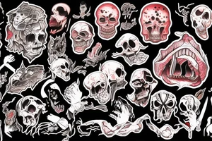 night horror tattoo idea