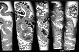 Chinese Dragon tattoo idea