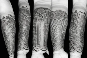 Nazli digits tattoo idea