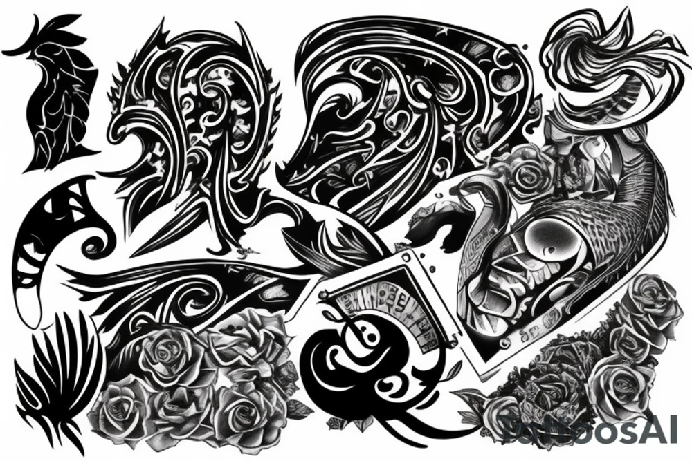 Nazli digits tattoo idea