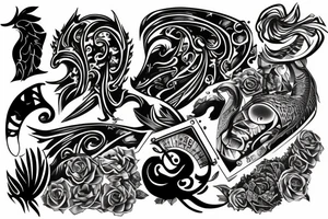 Nazli digits tattoo idea