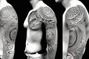 Turtle with Buddha on the shell tattoo idea