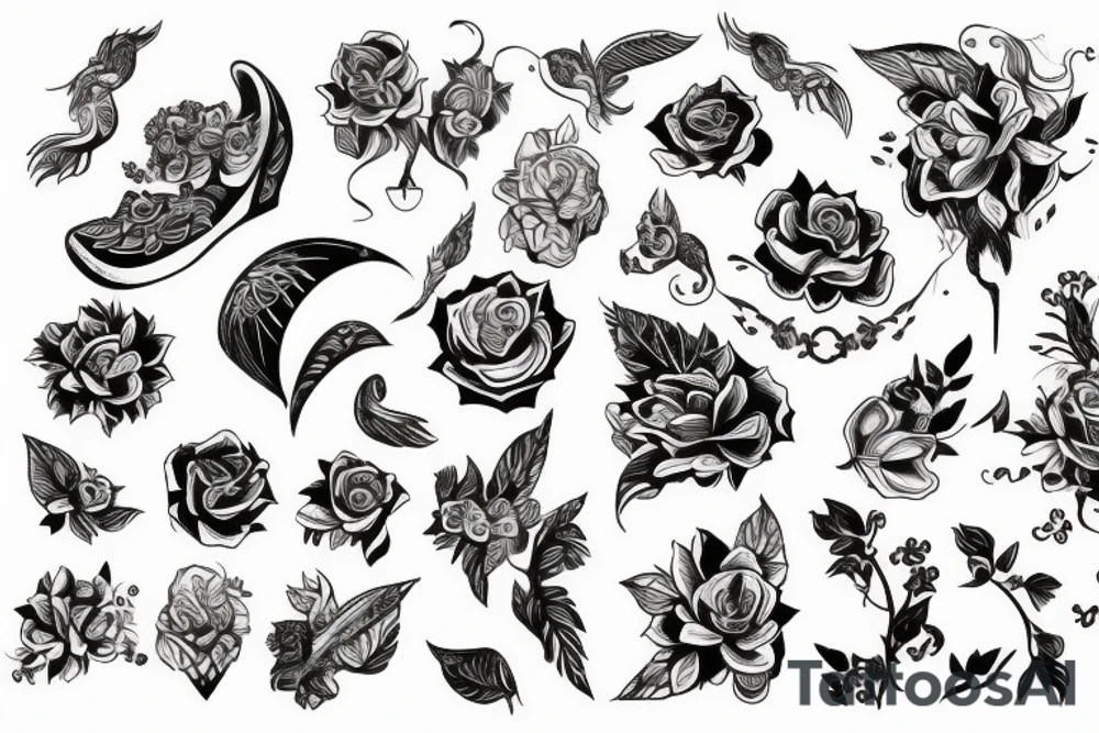 Добро и зло tattoo idea