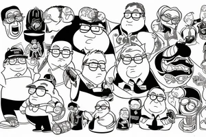 peter griffin tattoo idea