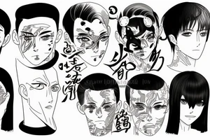 Manhwa Lookism tattoo idea