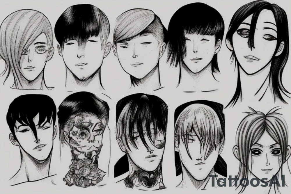 Manhwa Lookism tattoo idea