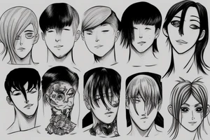 Manhwa Lookism tattoo idea